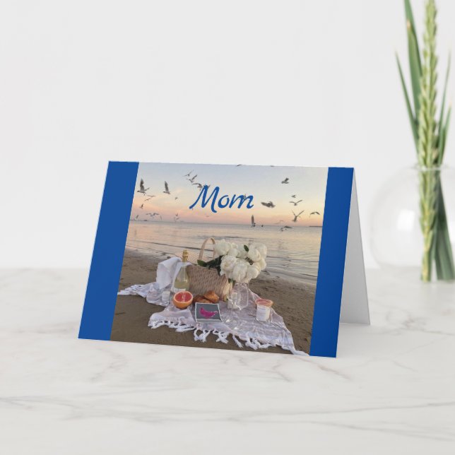 Cartão de saudação dobrado (Frente)