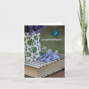 Cartão de saudação dobrado