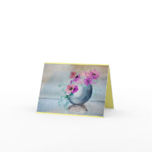 Cartão de saudação dobrado