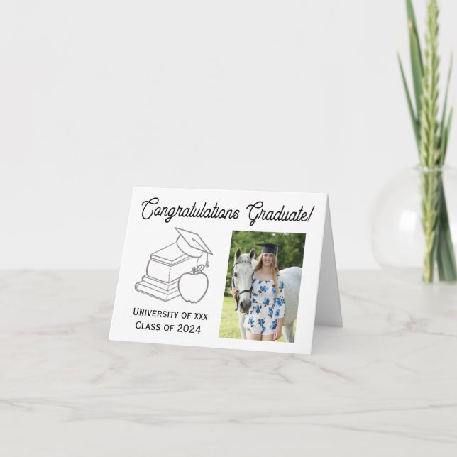 Cartão de saudação dobrado (Frente)