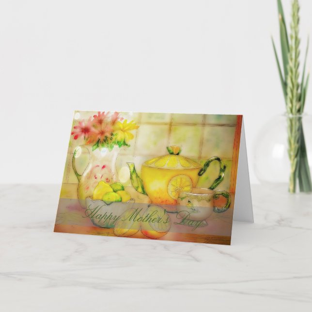 Cartão de saudação dobrado (Frente)