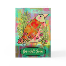 Cartão de saudação dobrado