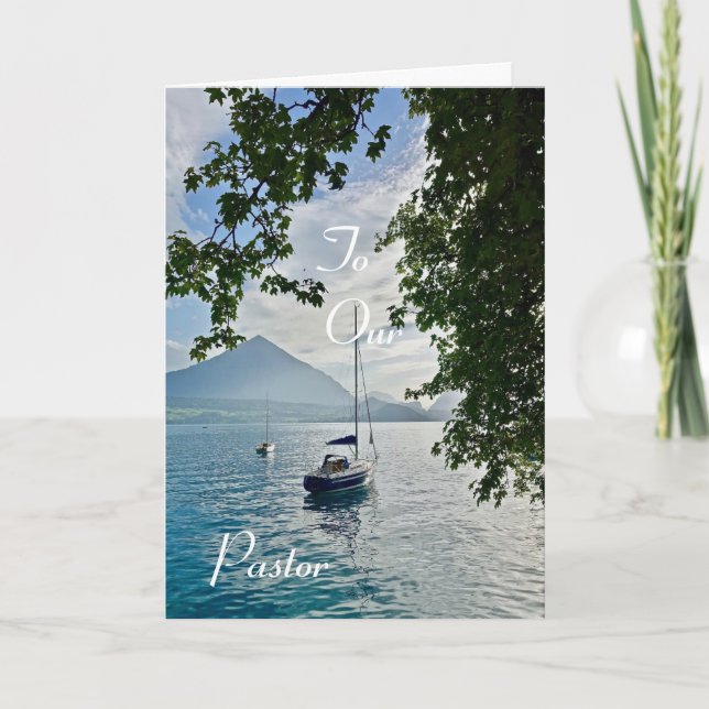 Cartão de saudação dobrado (Frente)