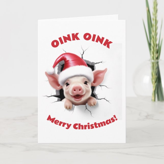 Cartão de saudação dobrado (Frente)