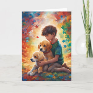 Cartão de saudação dobrado