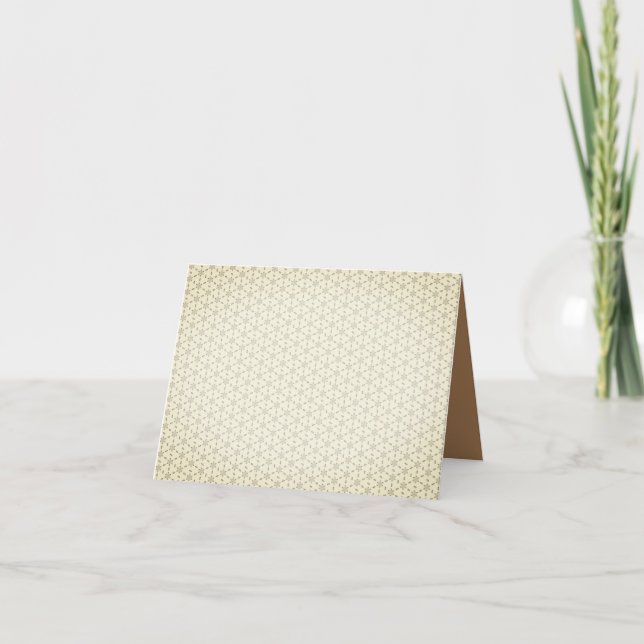 Cartão de saudação dobrado (Frente)