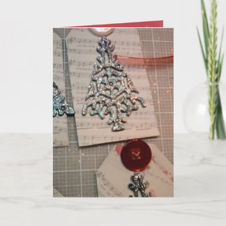 Cartão de saudação dobrado