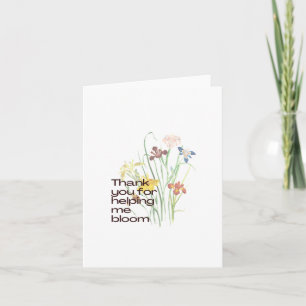 Cartão de saudação dobrado