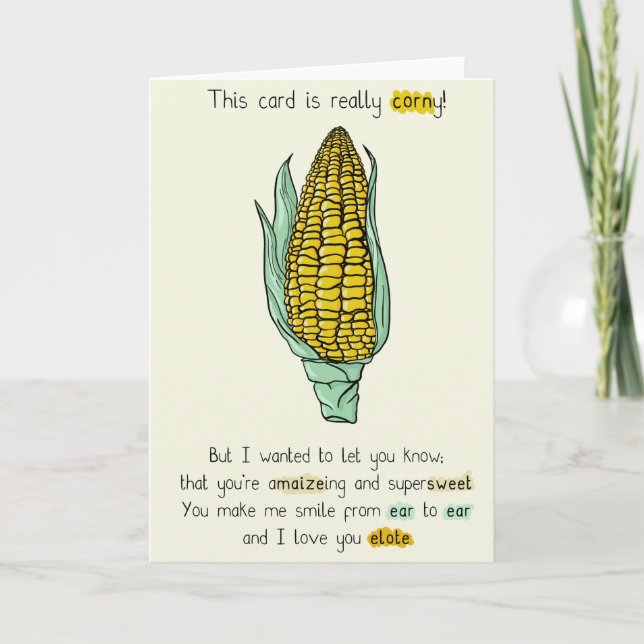 Cartão de saudação dobrado (Frente)