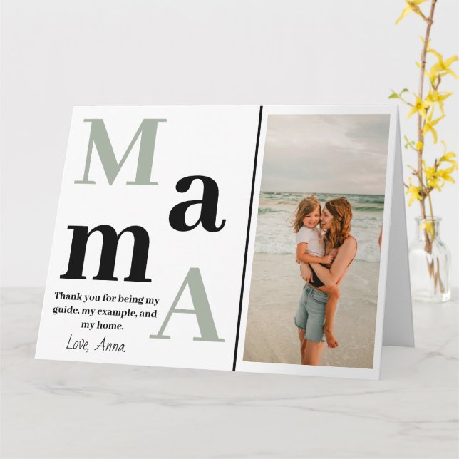 Cartão de saudação dobrado personalizado para o Di (Flor Amarela)