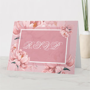 Cartão de Saudação Dobrado R.S.V.P