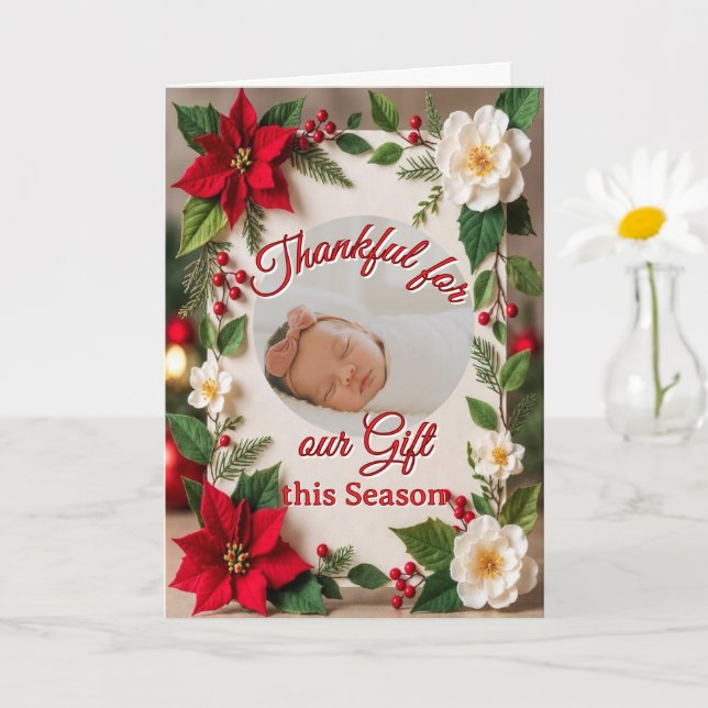 Cartão de Saudação Dobrável "Magia da Infância" (Planta pequena)