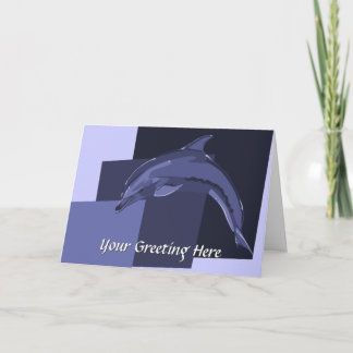 Cartão de Saudação Dolphin
