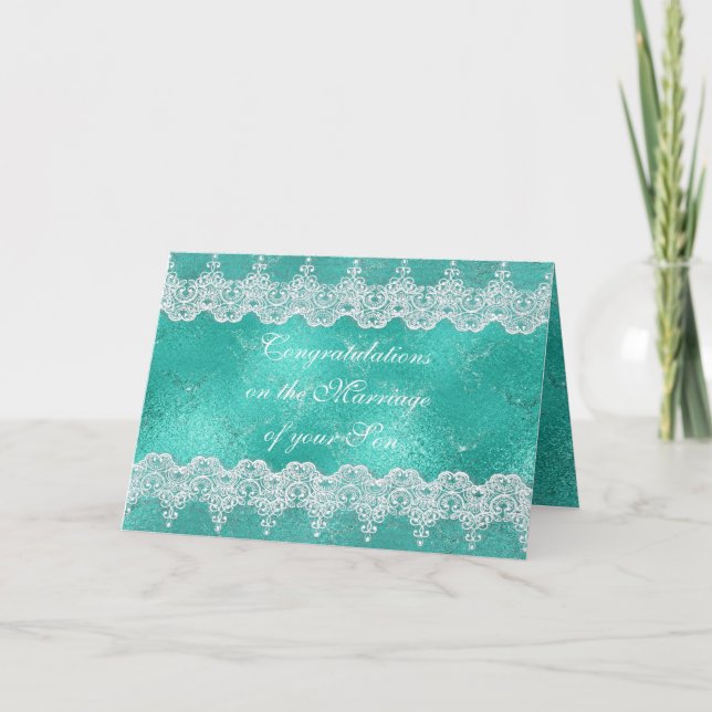 Cartão de Saudação dos Pais de Parabéns Noivas (Frente)