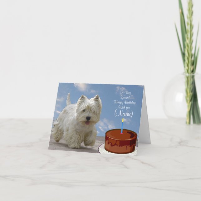 Cartão de saudação editável para adequar sua ocasi (Frente)