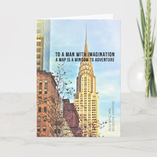 Cartão de Saudação EMPIRE VIEW (Frente)