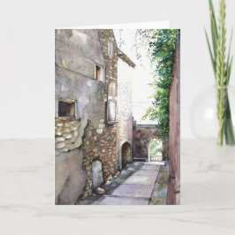 Cartão de saudação En Grignan 5" x 7"