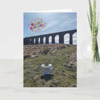 Cartão de saudação engraçado