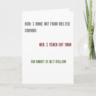 Cartão de Saudação Engraçado