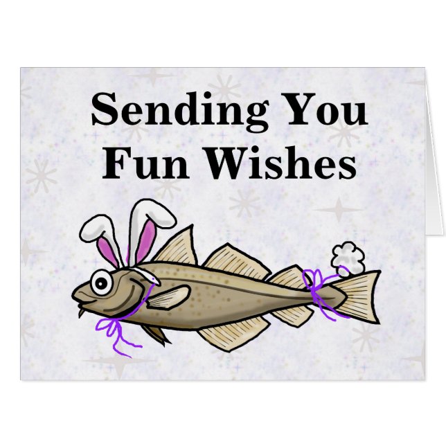 Cartão de Saudação Engraçado do Bacana páscoa (Frente horizontal)