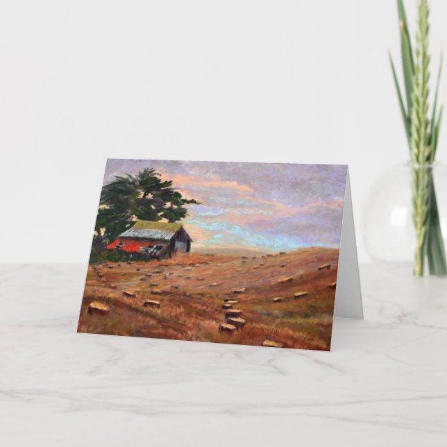 Cartão de saudação, envelope branco padrão incluíd (Frente)