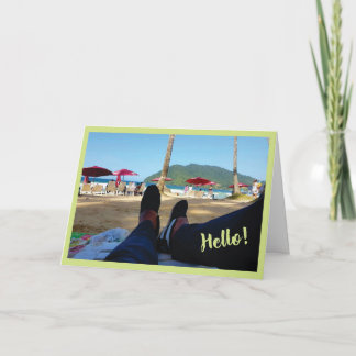 Cartão de saudação, envelopes brancos padrão inclu