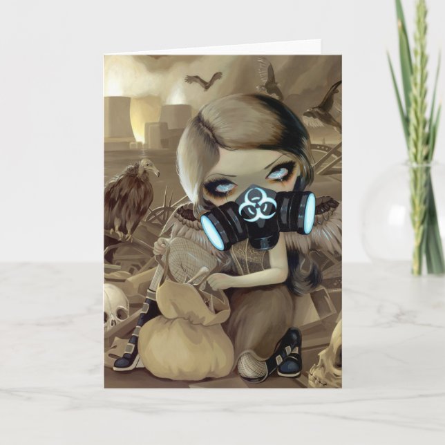 Cartão de saudação "Escavadores" (Frente)