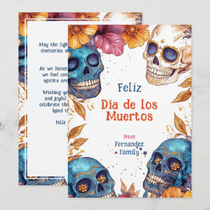 💀 Cartão de saudação Eterno Embrace Personalizado