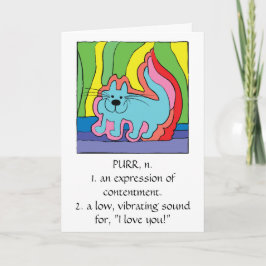 Cartão de Saudação "Eu Amo-Te"