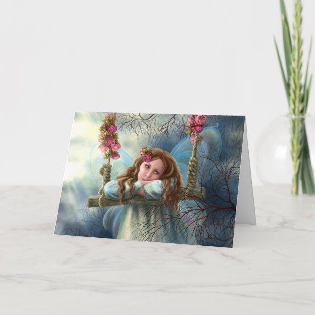 Cartão de Saudação, Fada (Frente)