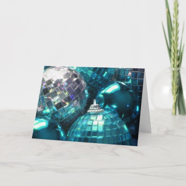 Cartão de saudação "Feliz Natal" (Frente)