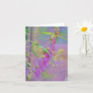 Cartão de Saudação Floral