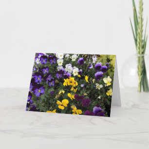 Cartão de Saudação Floral
