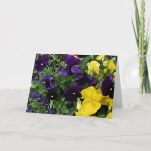 Cartão de Saudação Floral