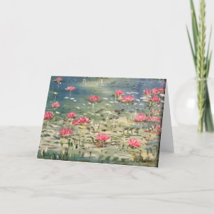Cartão de Saudação Floral de Vazio "Adrift"