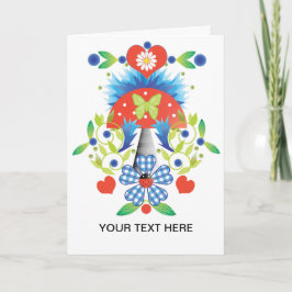 Cartão de Saudação Folkfest