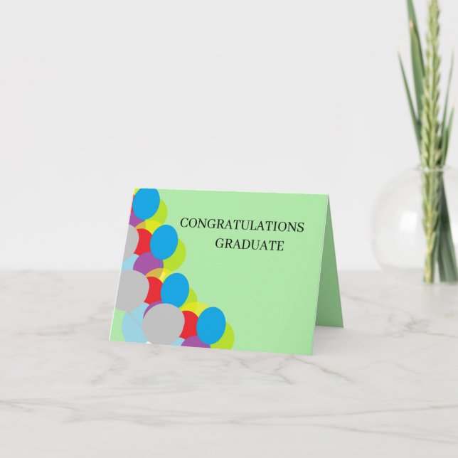 Cartão de saudação ; Formando (Frente)