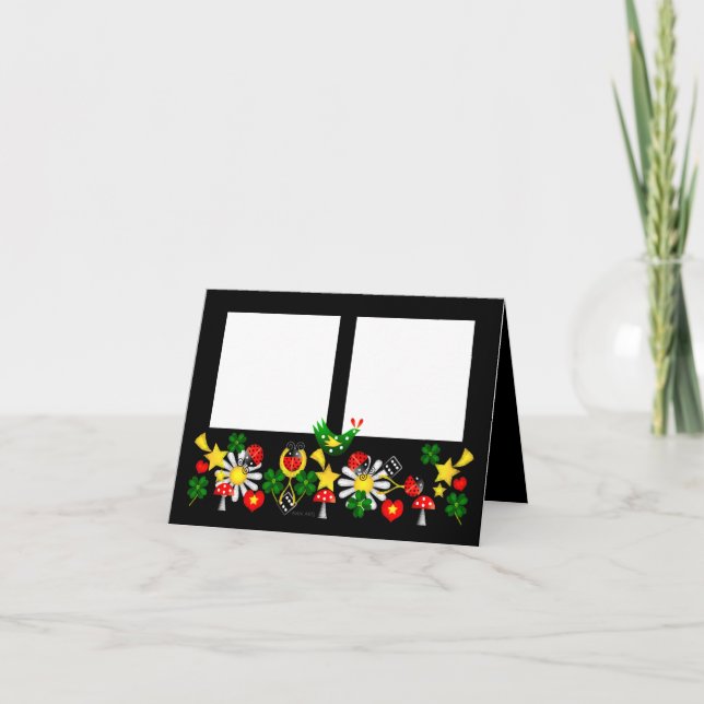 Cartão de Saudação Fotográfica/Cartão de Env Boa S (Frente)