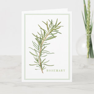 Cartão de Saudação FRESCO ROSEMARY
