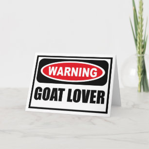 Cartão de Saudação GOAT LOVER