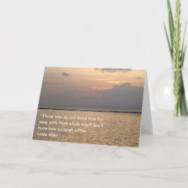 Cartão de Saudação Golda Meir Texto