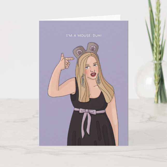 Cartão de Saudação Halloween (Frente)