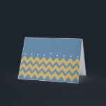 Cartão de Saudação Hanukkah/Envelope "Hanukkah Che<br><div class="desc">O Cartão de Saudação Hanukkah inclui um envelope branco. Retro "Hanukkah Chevron Candles" Personalize apagando, envie um dentro de texto e substitua por suas próprias palavras. Escolha seu estilo, cor e tamanho de fonte favoritos. Obrigados para parar e comprar. Muito apreciado!! Feliz Hanukkah/Chanukah! Tamanho: Standard (5" x 7") Aniversário ou...</div>