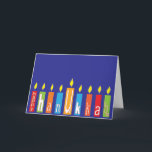 Cartão de Saudação Hanukkah/Envelope "Velas Hanukk<br><div class="desc">O Cartão de Saudação Hanukkah inclui um envelope branco. Faça o retrato das "Velas de Chanucá" Personalize apagando, envie um dentro de texto e substitua por suas próprias palavras. Escolha seu estilo, cor e tamanho de fonte favoritos. Obrigados para parar e comprar. Muito apreciado!! Feliz Hanukkah/Chanukah! Tamanho: Standard (5" x...</div>