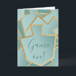 Cartão de Saudação Hanukkah Sonhos Legais/Turquesa<br><div class="desc">Cartão de Saudação "Chanucá Dourado/Turquesa Sonhos" com Envelope. Personalizar excluindo o texto na frente e na dentro do cartão de saudação. Escolha seu estilo, cor e tamanho de fonte favoritos. Obrigados para parar e comprar. Muito apreciado!! Feliz Hanukkah! Tamanho: Standard (5" x 7") Aniversário ou feriados, dias bons ou duro,...</div>