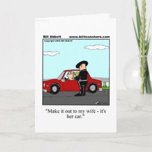 Cartão de Saudação Hilariante de Aniversário