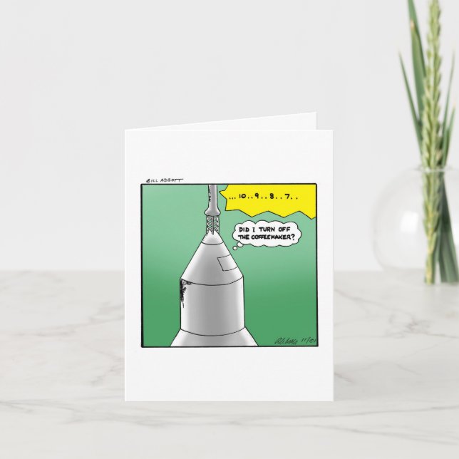 Cartão de Saudação Hilário Bon Voyage (Frente)