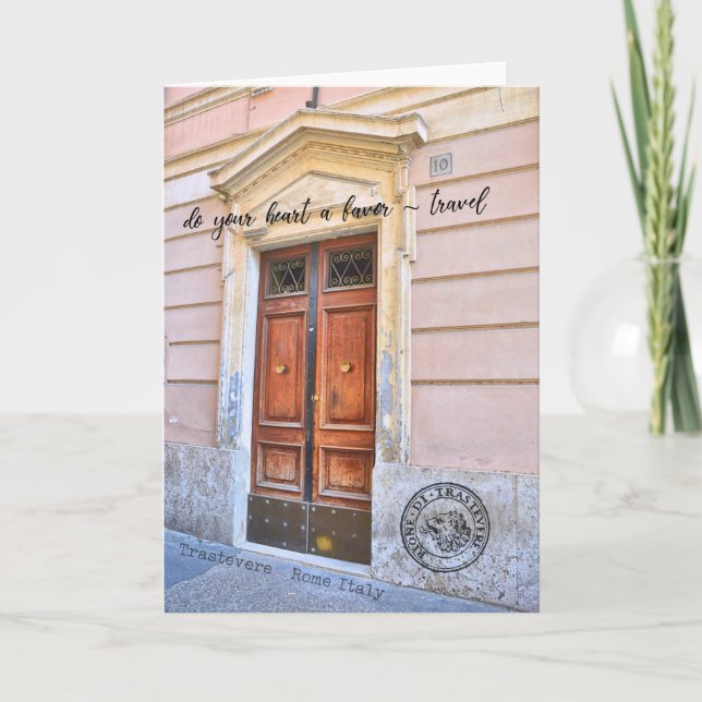 Cartão de Saudação HOME SWEET HOME (Frente)