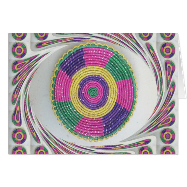 Cartão de Saudação Horizontal Linda África Incríve (Frente Horizontal)