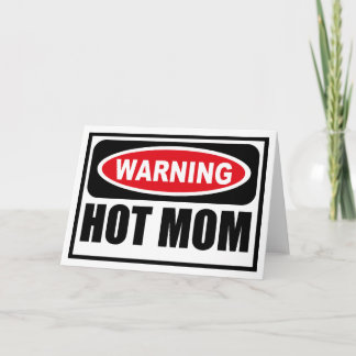 Cartão de Saudação HOT MOM